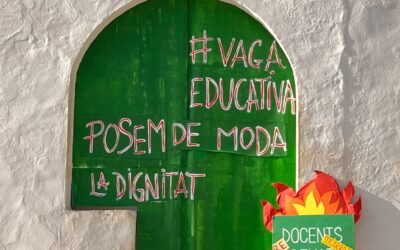 Visca la lluita dels nostres docents